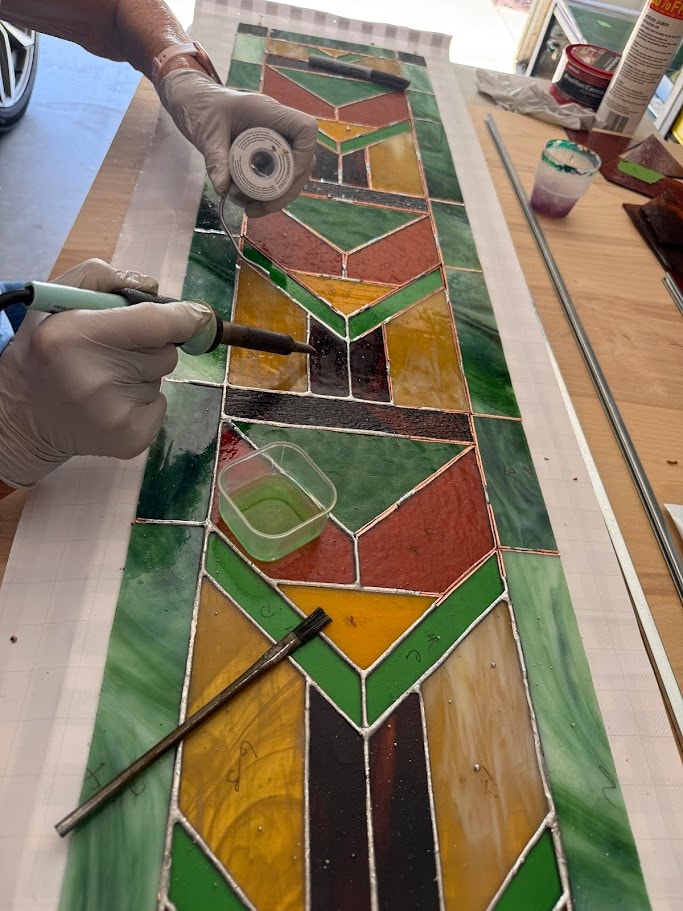 Southwestern Window Panel